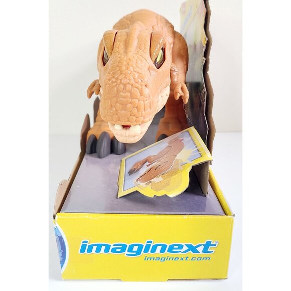 Fisher-Price Imaginext Jurassic World Thrashin Action T. Rex Toy Figure - Picture 2 of 7